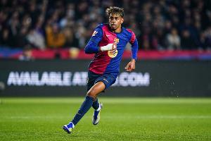 本赛季亚马尔在西甲完成114次助攻，大幅领跑五大联赛所有球员